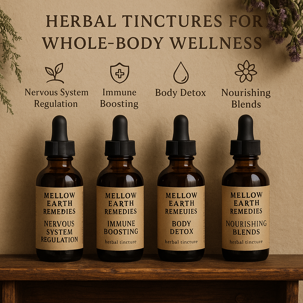 Herbal Tinctures for Whole-Body Wellness